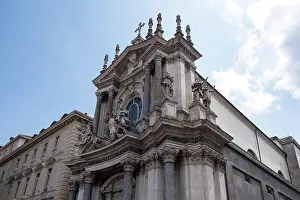 Monuments Prints: View of Santa Cristina, a Baroque style