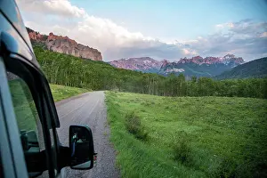 Lowa Prints: View from the van, vanlife, Colorado
