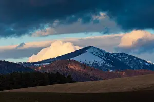 Peak Prints: View of Velka Fatra mountains in Turiec region, Slovakia