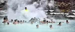 Sulfur Prints: Views of the BlueLagoon Hotsprings in Iceland