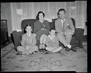 Vincent M. Banks. Vincent Jr. Mike, Mrs. Families, Boys. Leon Abdalian Collection