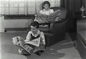 Newspaper Prints: Vintage Photograph