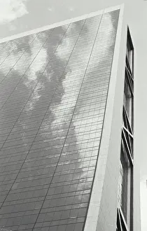 Contrast Prints: Vintage Photograph. New York City Office Building
