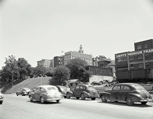 Vintage Photograph. Skyline of Memphis Tennessee
