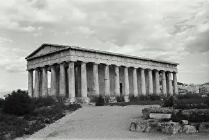 Capital Cities Prints: Vintage Photograph. Temple of Theseus, Athens, Greece