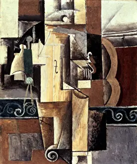 Violin Prints: Violin and Guitar by Pablo Picasso