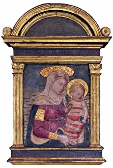Madonna Prints: Virgin and Child. (Desiderio da Settignano; 1430-1464 Florence )