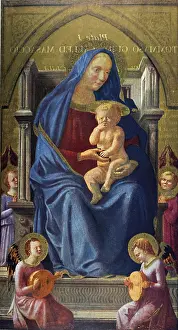 Italian Renaissance Prints: The Virgin and Child by Masaccio (Tommaso di Ser Giovanni di Simone)