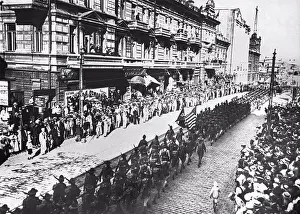Soldiers Prints: Vladivostok, Siberia: October 24, 1918 U