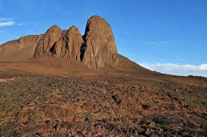 Arid Prints: Volcanic landscape at Tahat, Atakor