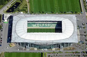Top Down Prints: Volkswagen Arena, Germany, Lower Saxony
