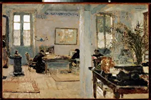 Impressionism Prints: Vuillard, Edouard (1868-1940) State Hermitage