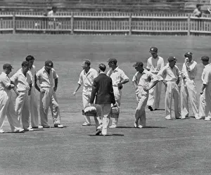 Compete Prints: W. Yeates 12th was a welcome Victor much drinks for NSW team it was very hot on field