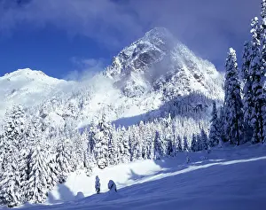 Pure Prints: WA, Mt. Baker Snoqualmie NF, Guye Peak after snow storm