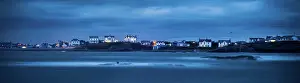 Seas Prints: Wales, Anglesey, Trearddur Bay. Mist rolls over the sea at Trearddur Bay in Anglesey