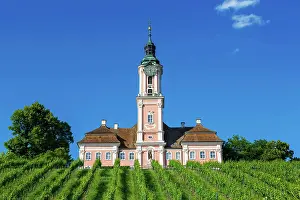 Architektur Prints: wallfahrtskirche, birnau, kirche