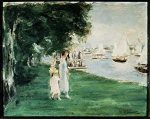 Formal Prints: Wannseelandschaft Max Liebermann (1847-1935 German) Oil on wood panel Christie's Images