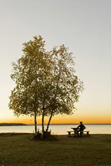 Cowboy Hats Prints: Waskesiu Lake, Prince Albert National Park, Saskatchewan, Canada