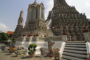 Architektur Prints: Wat Arun Ratchawararam Ratchawaramahawihan Wat Arun Temple of Dawn