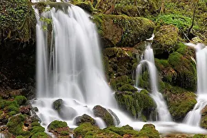 Out Of Focus Prints: Waterfall in Baerenschuetzklamm gorge