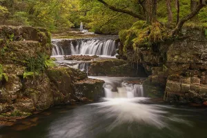 Cascade Prints: Waterfalls near Ystradfellte in the Brecon Beacons