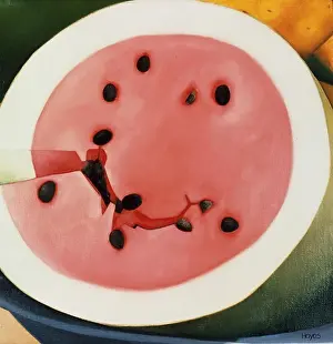 Seed Prints: Watermelon; Patilla. Ana Mercedes Hoyos (b)