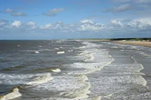 Waves Prints: Waves on Scheveningen beach, The Hague