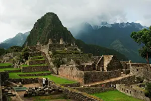 Inca Prints: Wayna Pic, Temple Of The Moon Mountain, Machu Picchu, Peru