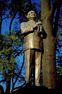 Human Representation Prints: W.C. Handy Statue Memphis Tennessee, USA