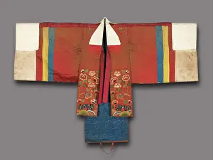 Gown Prints: Wedding Gown, late 1800s. Korea