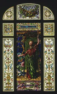 Story Prints: Welcome: Stained Glass Window from the Mrs
