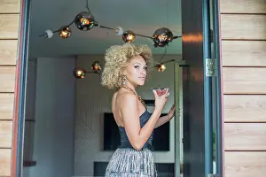 Welcoming you with a cocktail at the front door