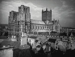 Wells Prints: Wells Cathedral, Somerset -- Wells Cathedral