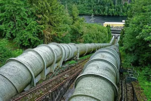 Renewable Energy Prints: Wendefurth pumped storage power station