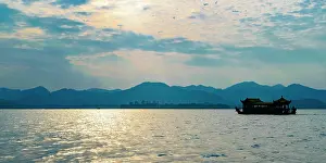 Wahrzeichen Prints: West Lake, Hangzhou, China HANGZHOU