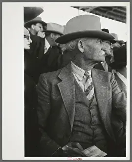 West Texan at the rodeo during the San Angelo Fat Stock Show