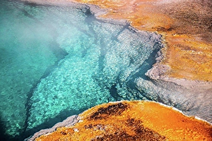 Kayak Prints: West Thumb Geyser Basin Yellowstone National Park