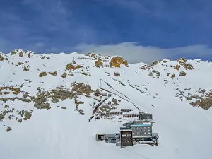 Alps Prints: Wetterstation und Umwelt Forschungsstation auf der Zugspitze (2962m)