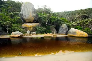 Rock Formation Prints: Whale Rock at Tidal River, Wilsons Promontory National Park, Victoria, Australia