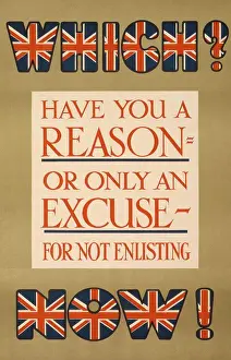 Communications Prints: 'Which Have you a Reason, or Only an Excuse