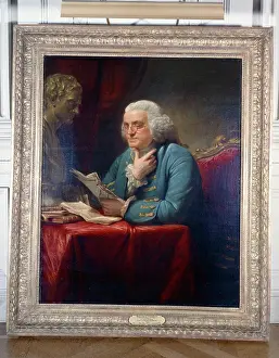 White House paintings: Benjamin Franklin by David Martin (1767)