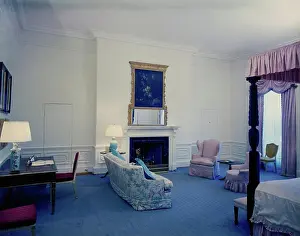 Presidents Prints: White House Rooms: Queens Bedroom