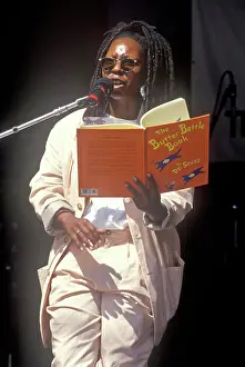 Los Angeles Prints: Whoopi Goldberg reads Dr. Seuss to kids at the Rainforest Benefit