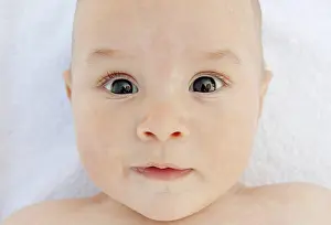 35 40 Prints: A Wide Eyed Baby
