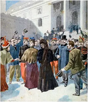 Case Prints: The wife of Henri Rochefort, an anti-Dreyfus journalist