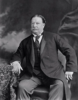 Mustache Prints: William Howard Taft (1857-1930)