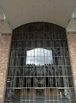 Windows Prints: Windows etched by John Hutton depict saints and angels at the New St Michael's Cathedral