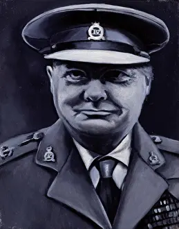 Contrast Prints: Winston Churchill by Isy Ochoa, 2007, born.1961