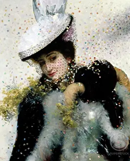 Anguish Prints: A Winter Bride Edouard F. Wilhelm Richter (1844-1913/French) Oil on Canvas Christie's Images
