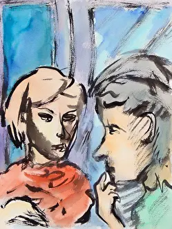 Mind Prints: She Wished He Would Make Up His Mind
